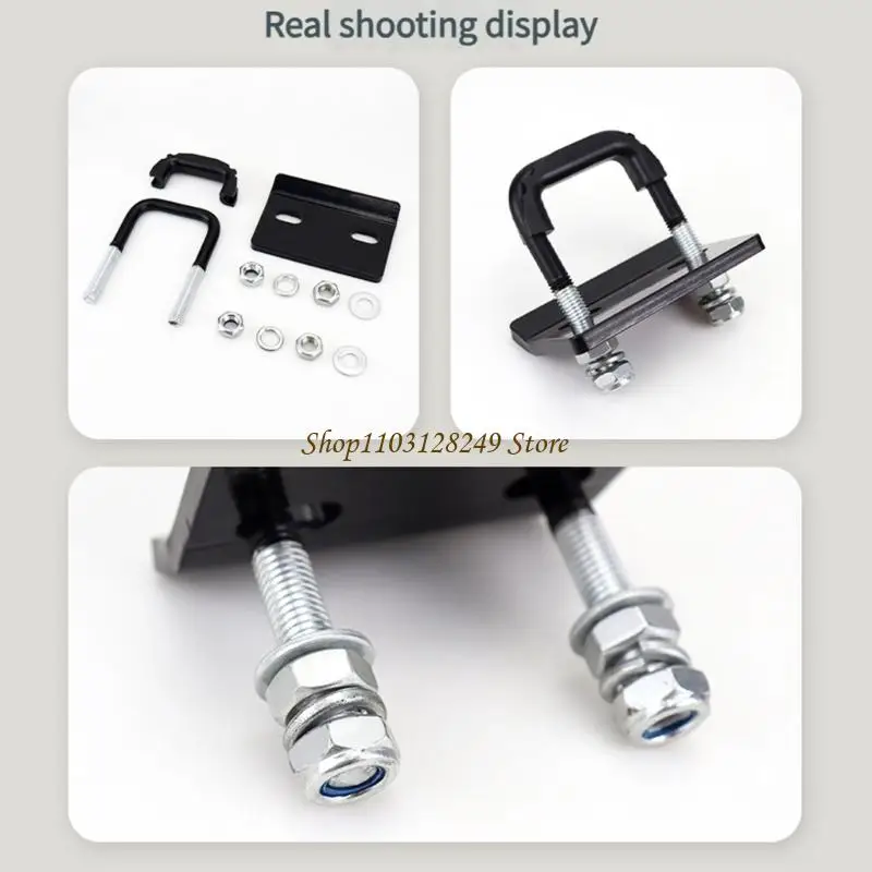 

N5KD Коррозионностойкий крепеж для прицепного устройства, квадратный зажим приемника, инструмент, бесплатная установка