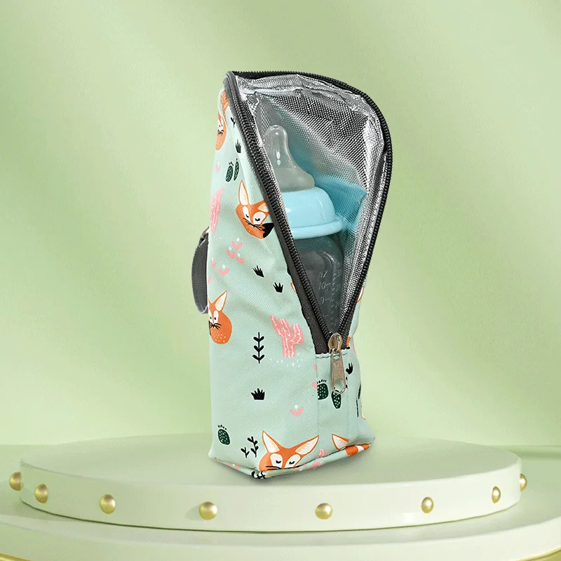 New Pattern Fashion Convenient Bottle Insulation Bag Baby Bottle Bag Baby Feeding Bottle Insulation Device Mommy Bag Accessories