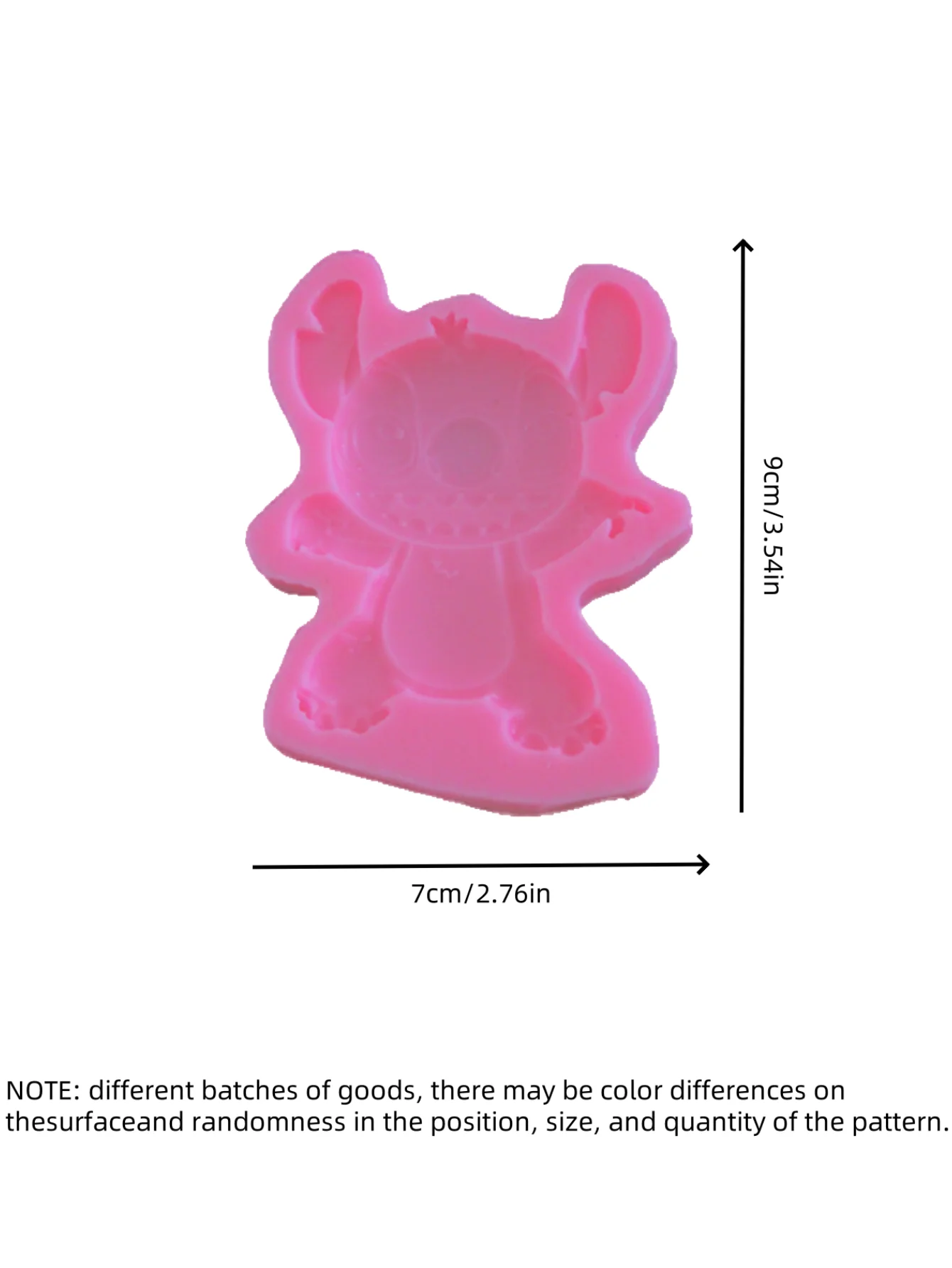 1/3pcs Stitch 3D Silicone Mold For  Chocolates Cake Ice Cubes& Candy - Perfect For Diy Birthday Cake Decorations Gifts - Ideal F