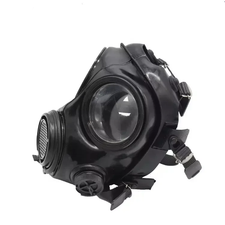 Hot Sale Safety Respiratory Protection Full Mask Black Color Biochemical Russian Gas Mask