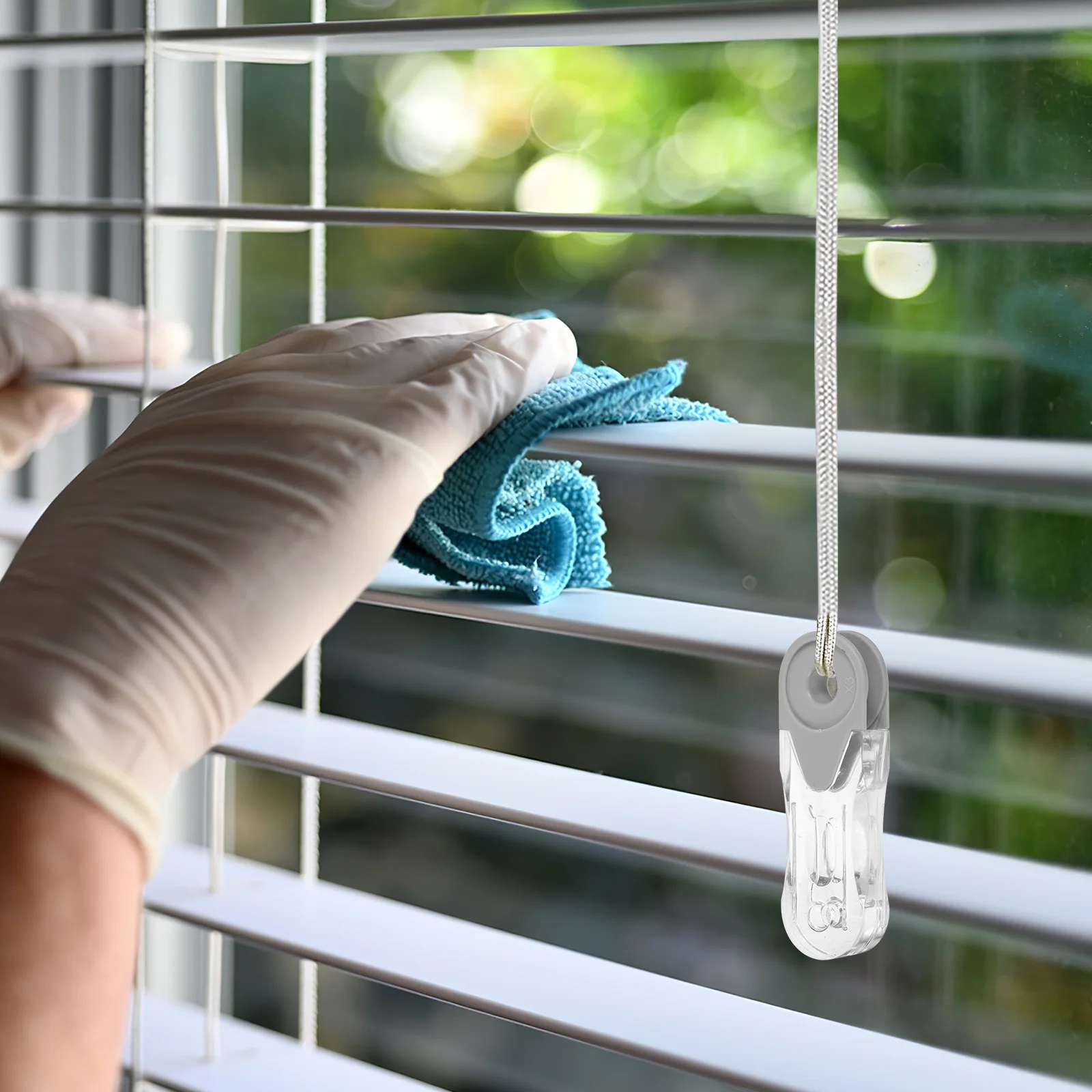 

6pcs Curtain Weight For Blinds Acrylic Cord Knob Replacement Roller Shade Parts Window Blind Handle Pull End Accessory