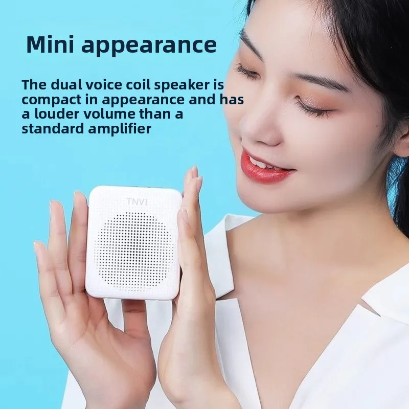 For TNVI M2S 2.4G Wireless Lapel Mic Portable Rechargeable Voice Amplifier Speaker For Teacher Tour Guide Classroom Outdoor - view 5