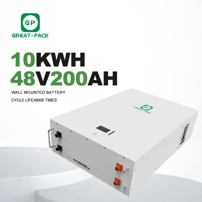 20 Years Work Life Home Energy Storage System batteries 10kwh 48V 200Ah lifepo4 powerwall Household ESS