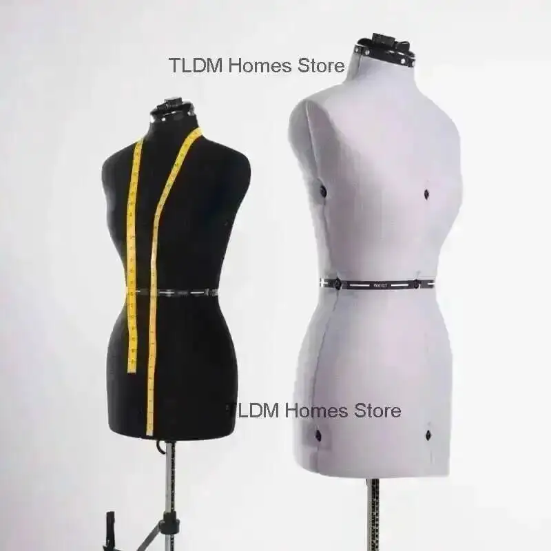 

Tailor Sewing Bust Adjustable Design Cloth Stand Cover Female Clothes Mannequin Dress Body Metal for Base Sewing Supplies k New