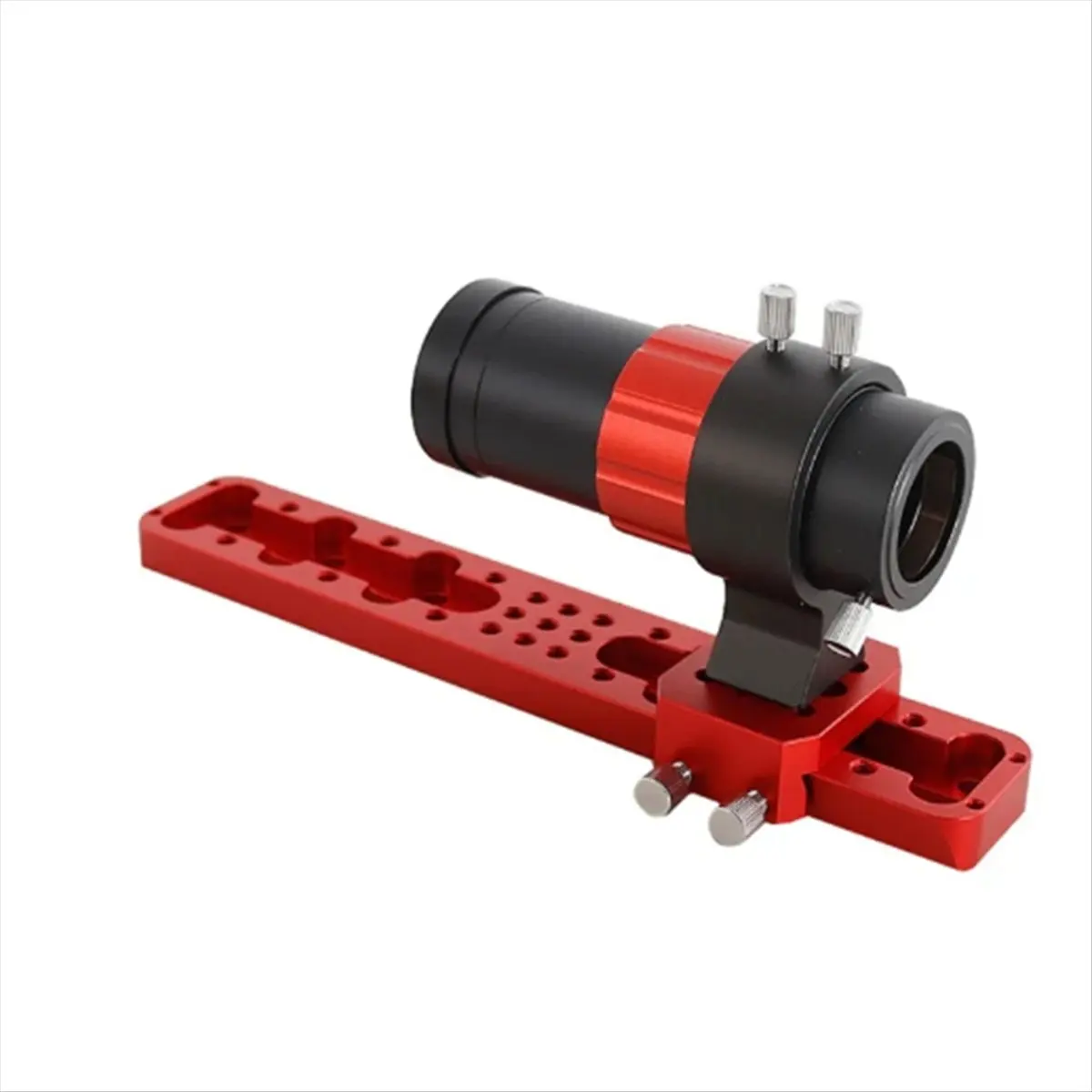 A49T Guide Mirror Dovetail Plate Red Short Board for Dovetail Slot Telescope Accessories Dovetail Mount (C)