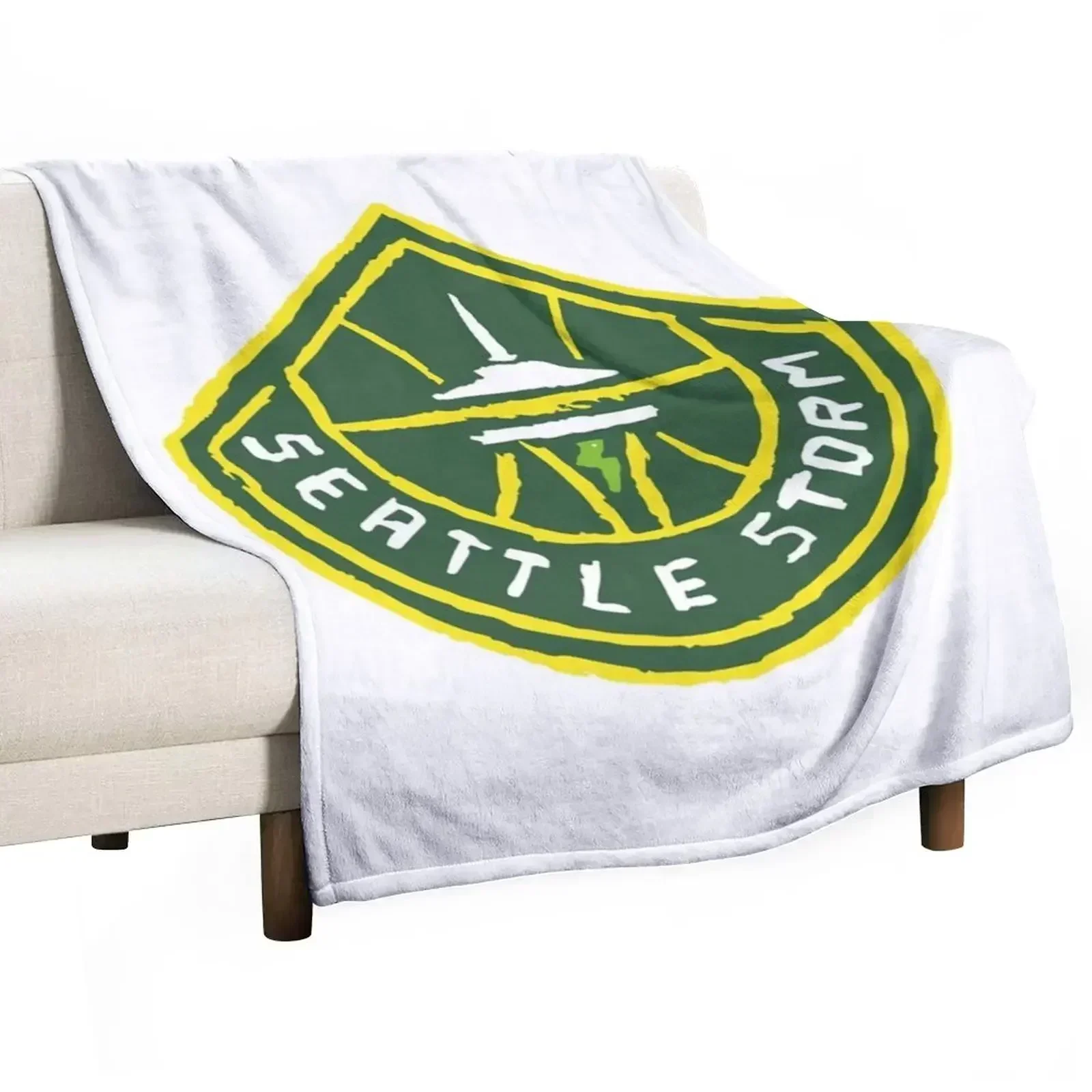 Seattle Stoooorm Throw Blanket for winter Bed linens Blankets