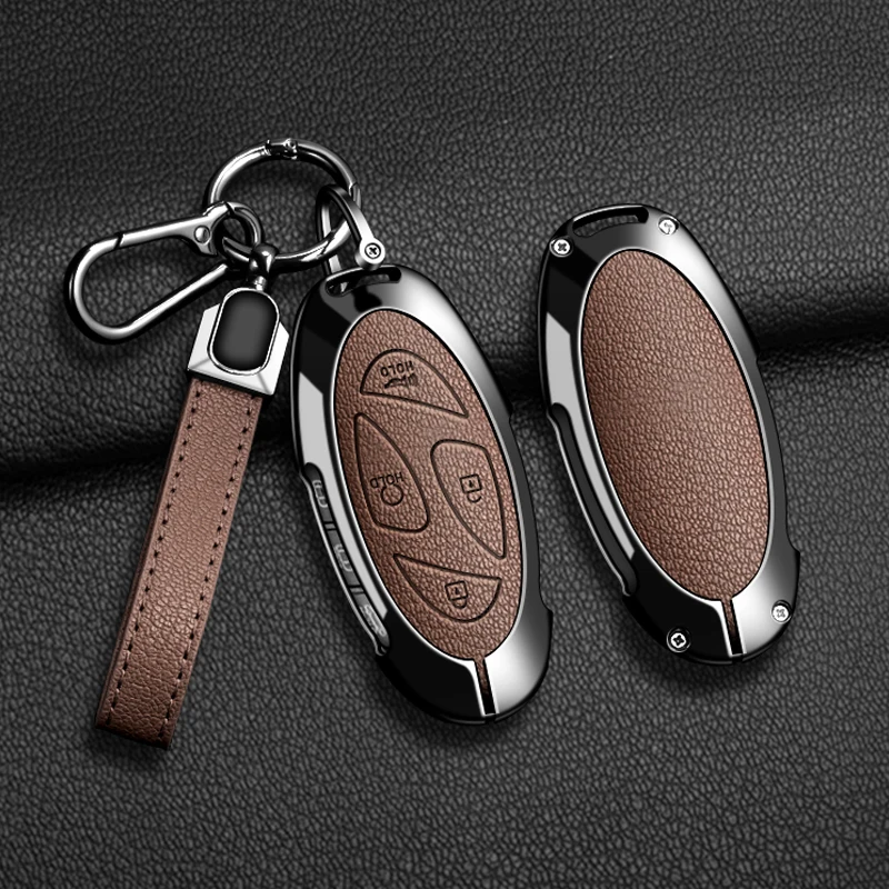 

2024 Beijing Sonata Key Cover Full Paage Eleventh Generation Sonata Eniac LoniQ6 Car Key Pouch Premium TPU Material