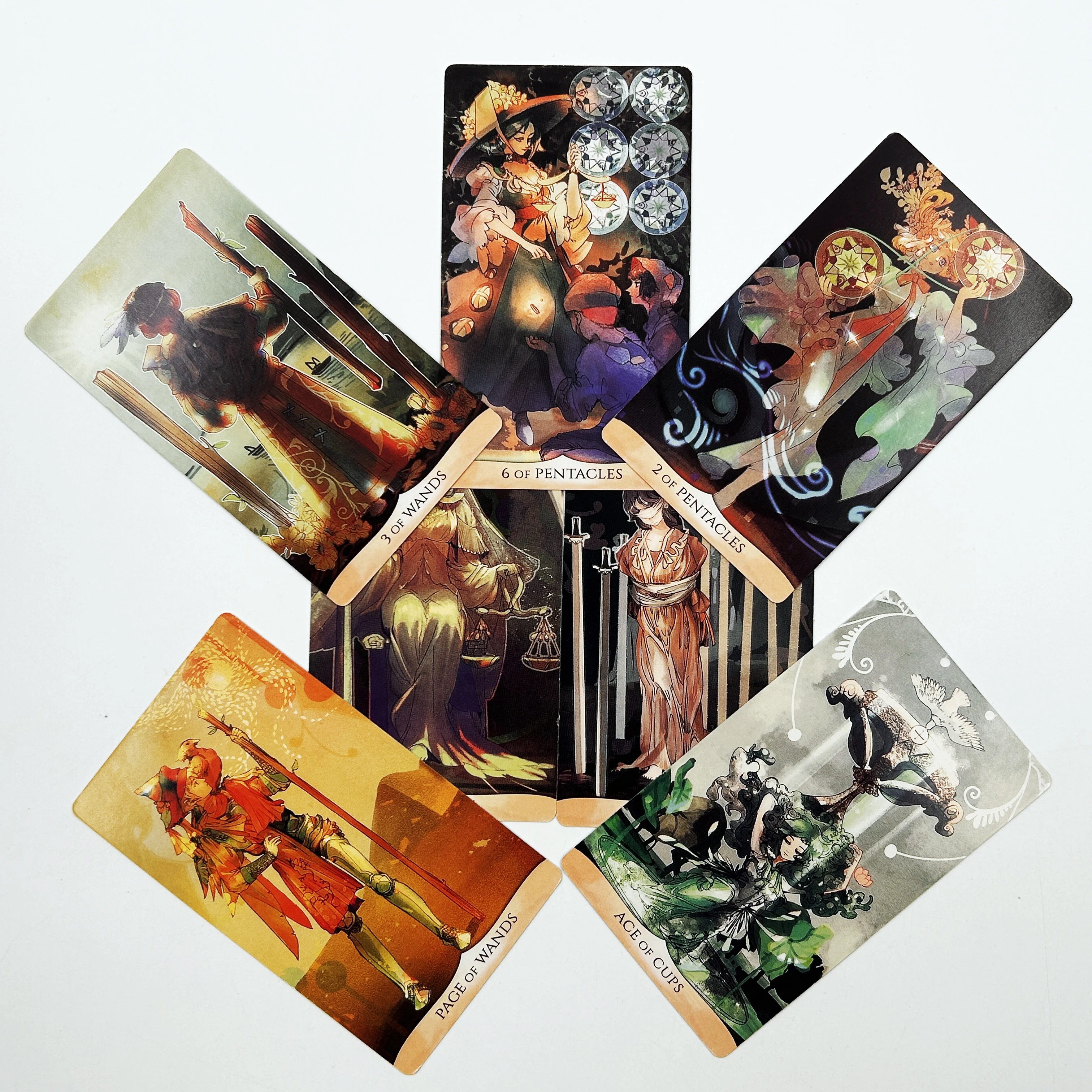 Traditional Manga Tarot card deck，Vintage board and card games, the best-selling product, essential for entertainment.