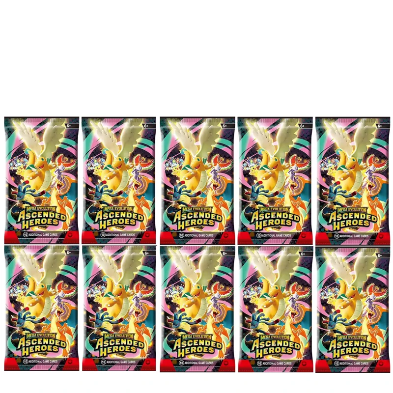 USA Pokémon Cards Chaos Rising Booster Box 36 Packs 360 Cards English TCG Collectible Trading Card Game Toys for Kids Gift - view 5