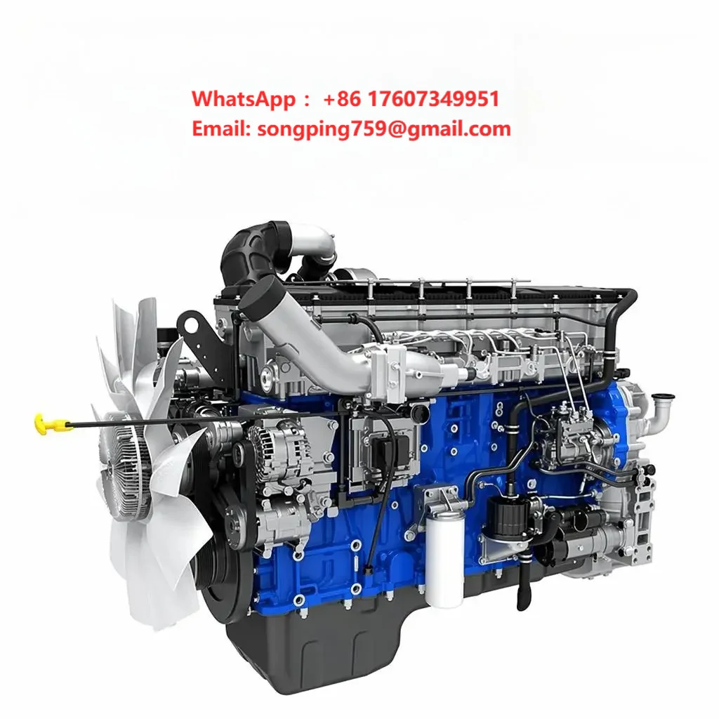 WEICHAI Wp17 Diesel Engine 566kW/769HP EU III Emission Standard Replacement Motor for HOWO SHACMAN 10 Ton 12 Ton Loader