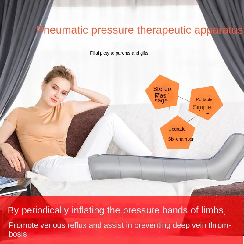 Air Wave Pressure Treatment Instrument Three-Dimensional Massage to Promote Venous Reflux