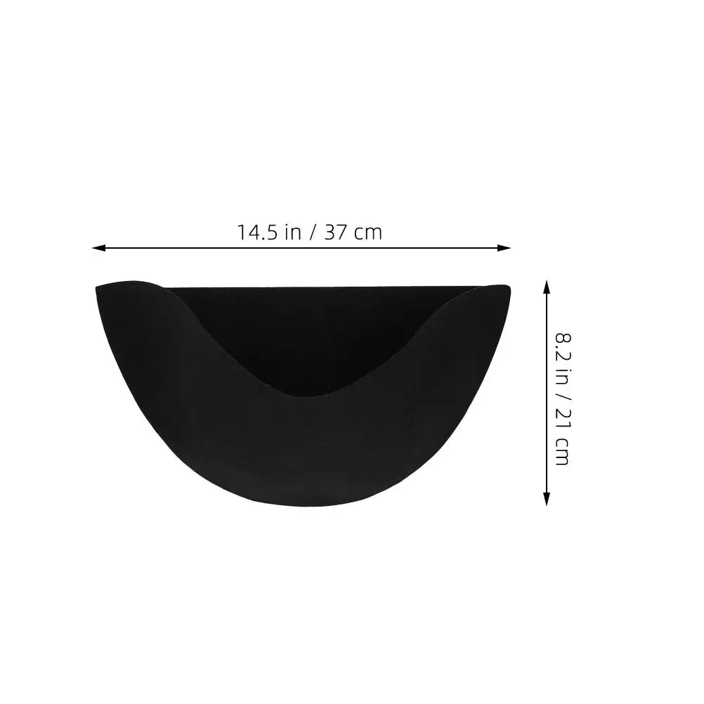 6pcs Semi-Round Planter Liners – Non-Woven, Breathable, Easy-Clean Flower Pot & Hanging Basket Replacement