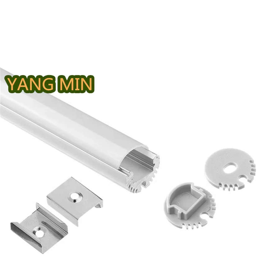

Wholesale Round Aluminium Profile Casing dia20mm/30mm/40mm/60mm for LED Light Strip Elegant Interior Design and Architecture