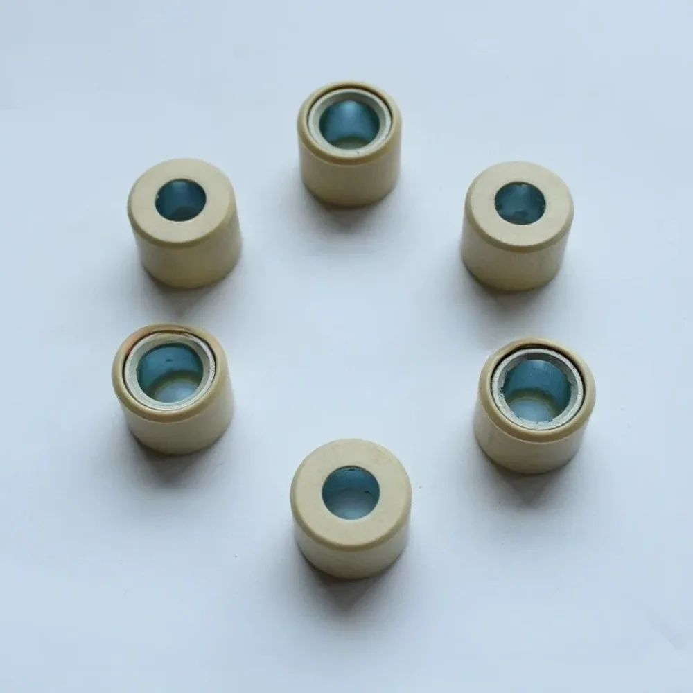 For Piaggio Vespa GTS 300 HPE Sei Giorni Beverly300 Centrifugal Roller Puli Bead 16g Genuine 6pcs A Set