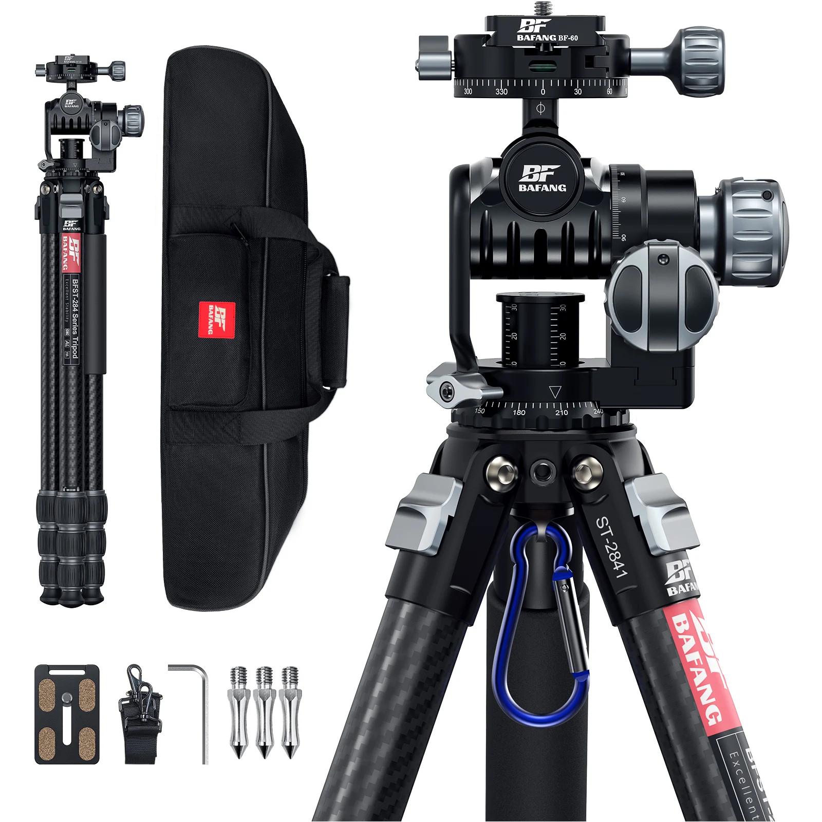 Carbon Fibre Camera Tripod Set 55\