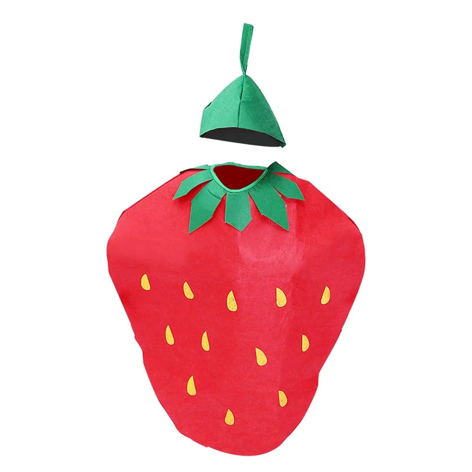 Kids Fruit Costume Cosplay Reusable Novelty Boys Girls Fancy Dress for Themed