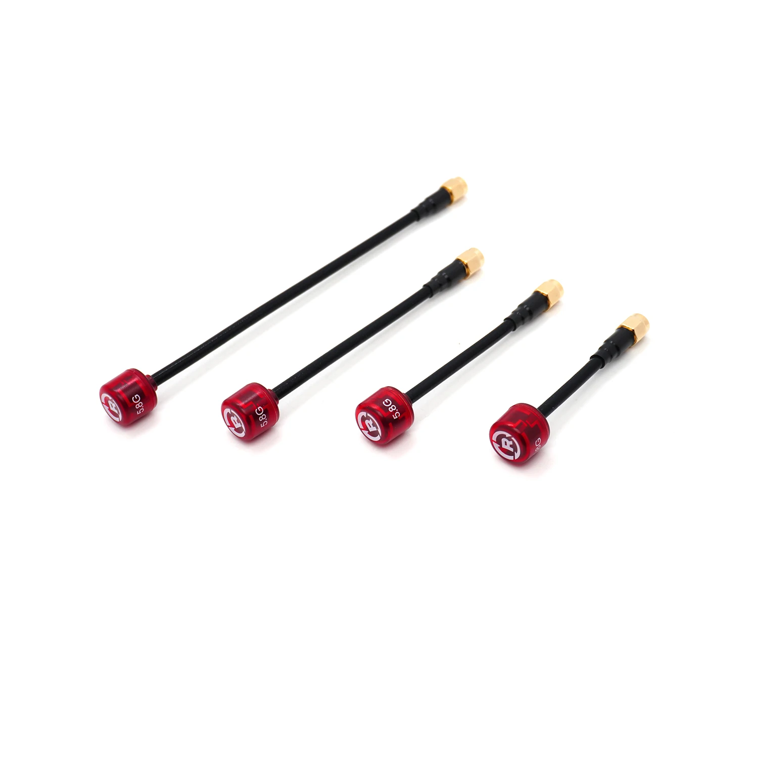Antena YSIDO 5.8G Lollipop 4 RHCP SMA Cherry, mniejsza i leżniejsza, 3.0 DBI, złącze do drona wyścigowego RC DJI FPV Quadcopter