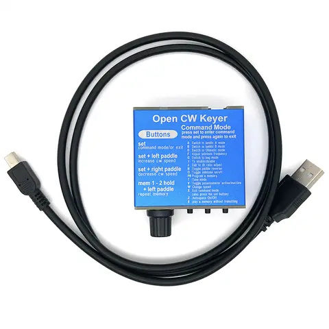 Open CW keyer MK2 KIT / Finished