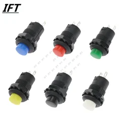 6pcs 12mm self-locking Momentary push button switches 3A /125VAC 1.5A/250VAC Minitype Push Button Switch DS-227 427 DS-228 428