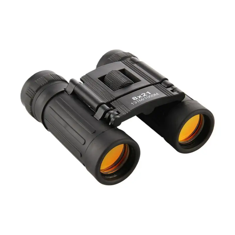 For Outdoor Travel  Outdoor Binoculars For Adults 8x21 Foldable Viewing Binoculars High Definition High Magnification Low Light