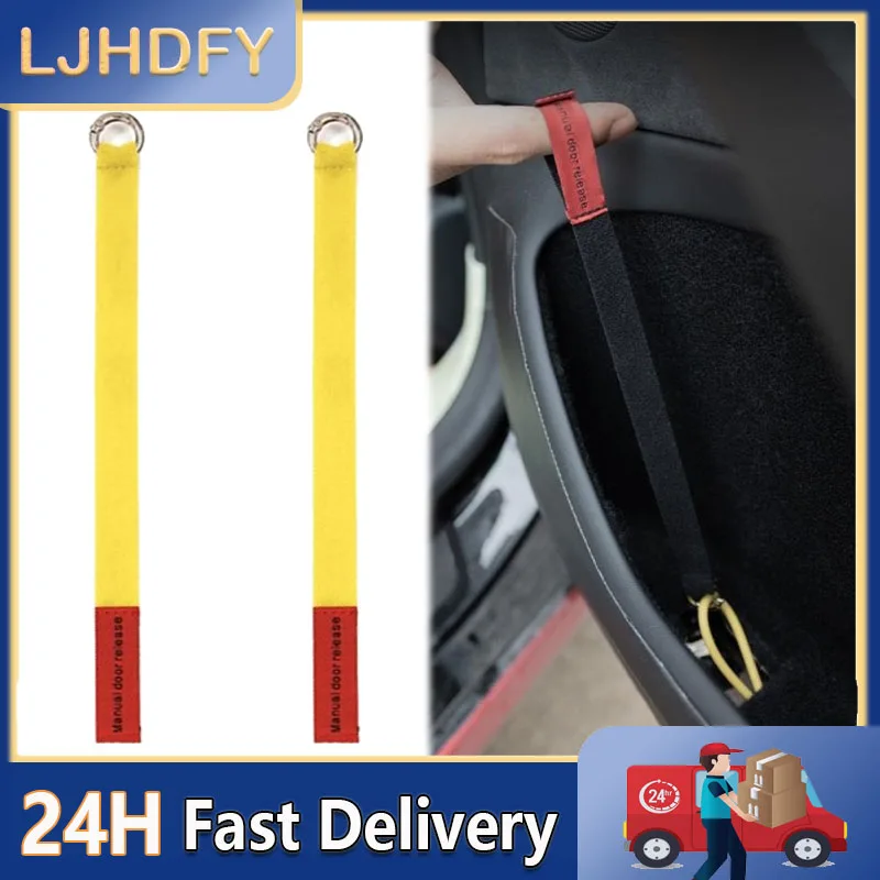 

For Tesla 3+ Car Door Emergency Handle Extended Manual Door Release Emergency Safety Pull Rope Emergency Puller