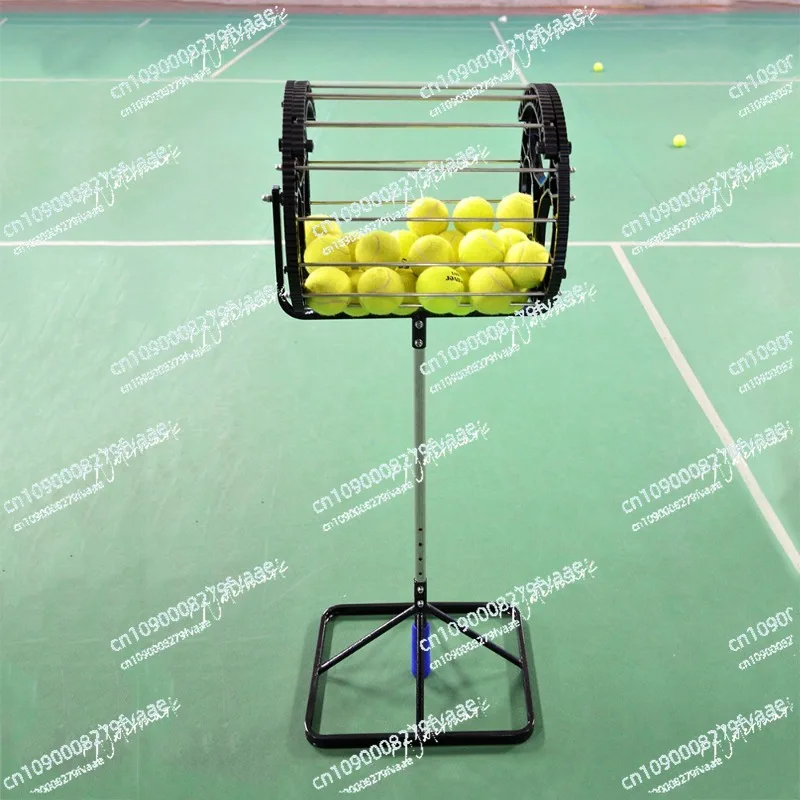منتقي كرات التنس، سلة التقاط كروية أوتوماتيكية متعددة الكرات #4