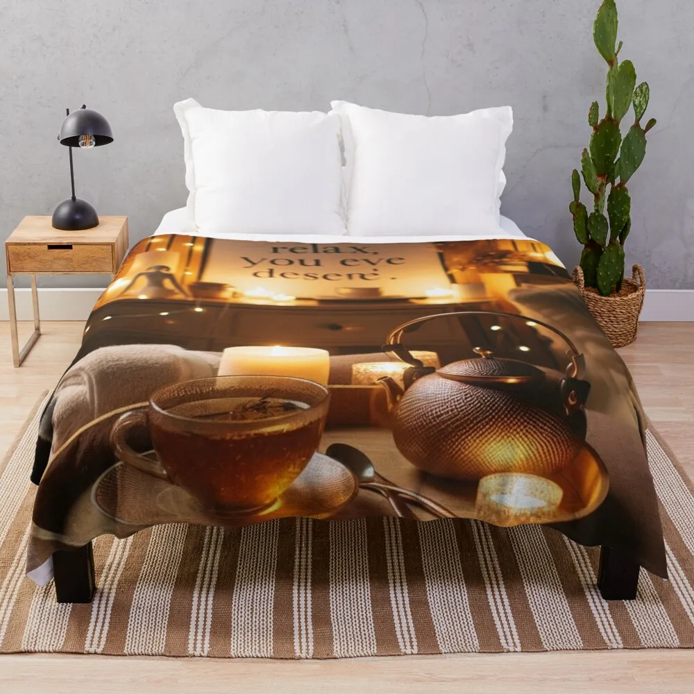 Moment 5 Throw Blanket Flannel Hair Tourist Blankets