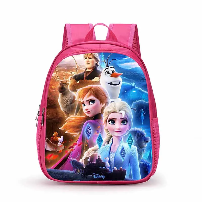 

12 Inch Disney New Frozen Elsa Anna Kindergarten Backpack Children School Bag Toddler Bag for Kids Girls School Bookbags Gift