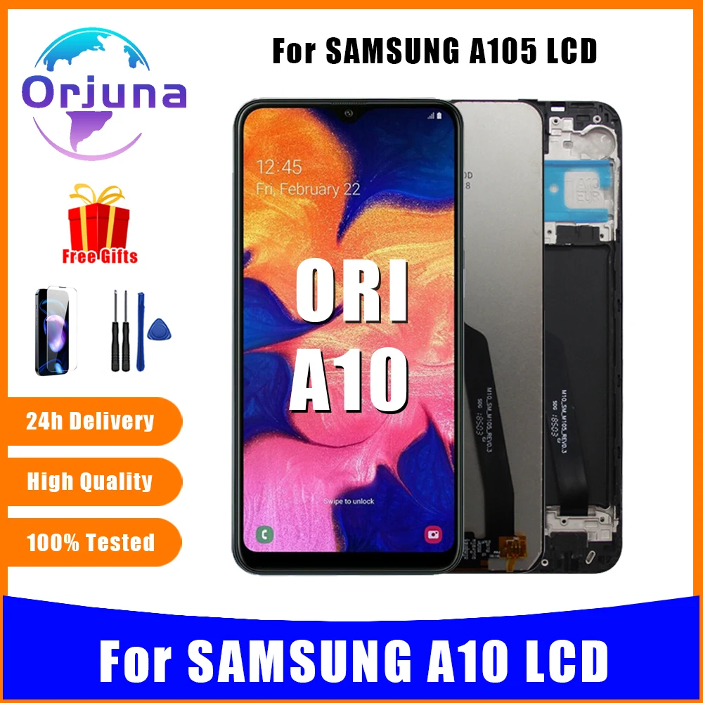 Original Display For Samsung A10 Screen Replacement For Samsung Galaxy A10 Display Touch Screen Digitizer Assembly SM A105