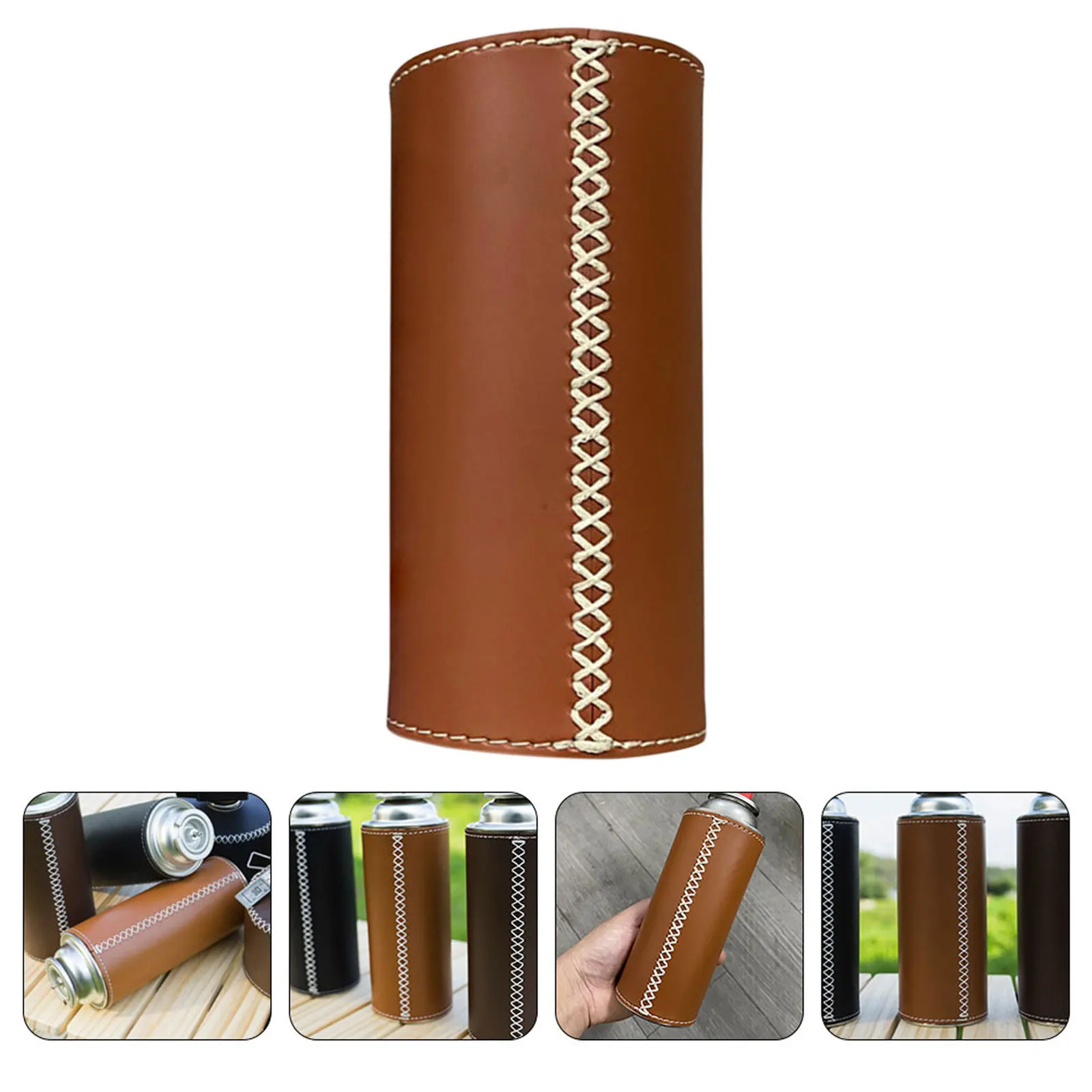 

Gas Canister Cover Premium Outdoor Canister Protector For Camping Picnic Travel Lightweight Fuel Cylinder Storage