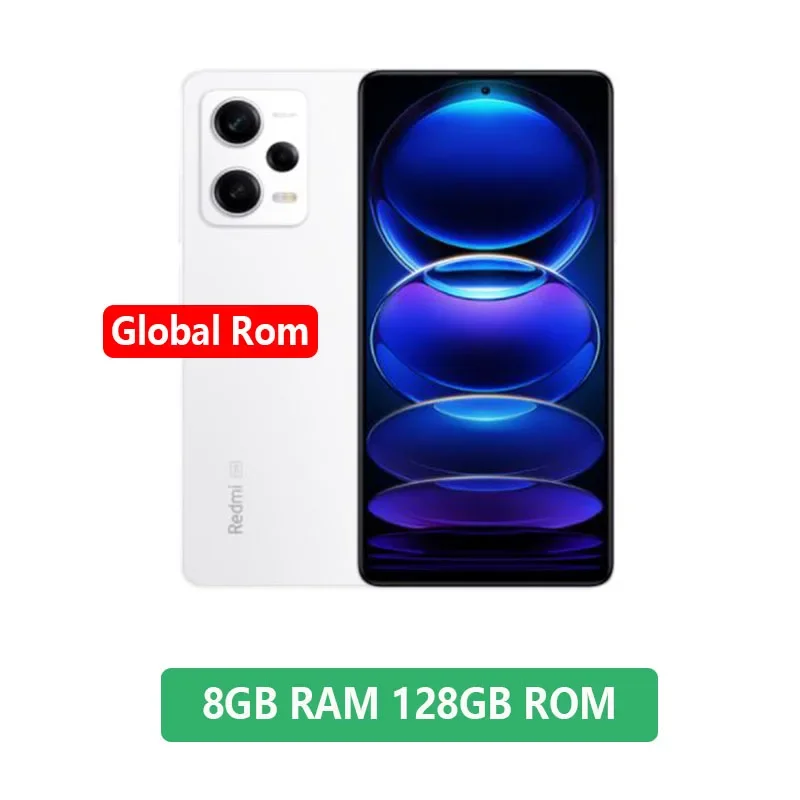 Global Rom Xiaomi Redmi Note 12 Pro 5G Smartphone 5000mAh Battery MTK Dimensity 1080 Octa Core 67W Fast Charge 50MP Camera