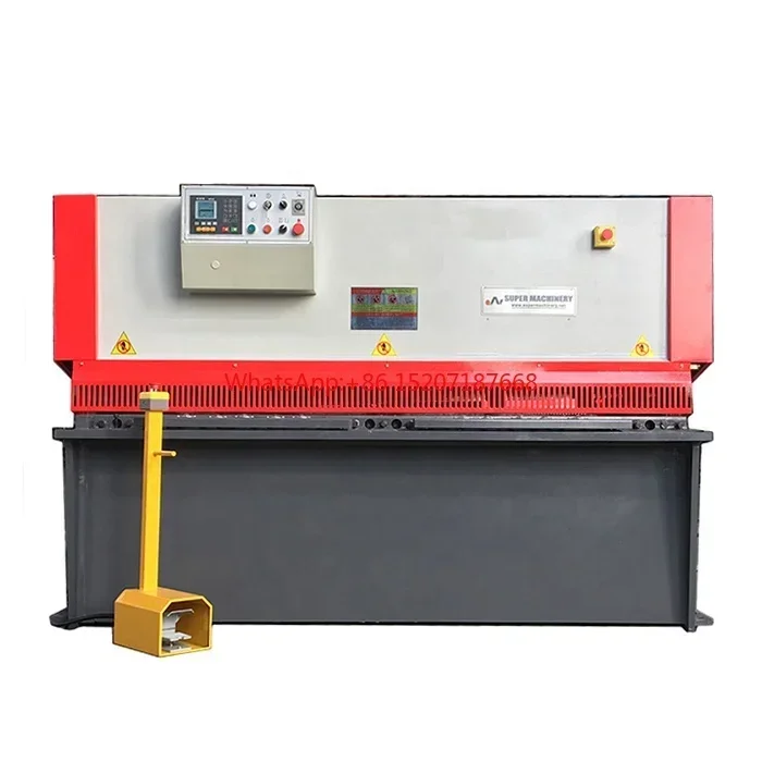 

metal hydraulic swing plate shearing machine