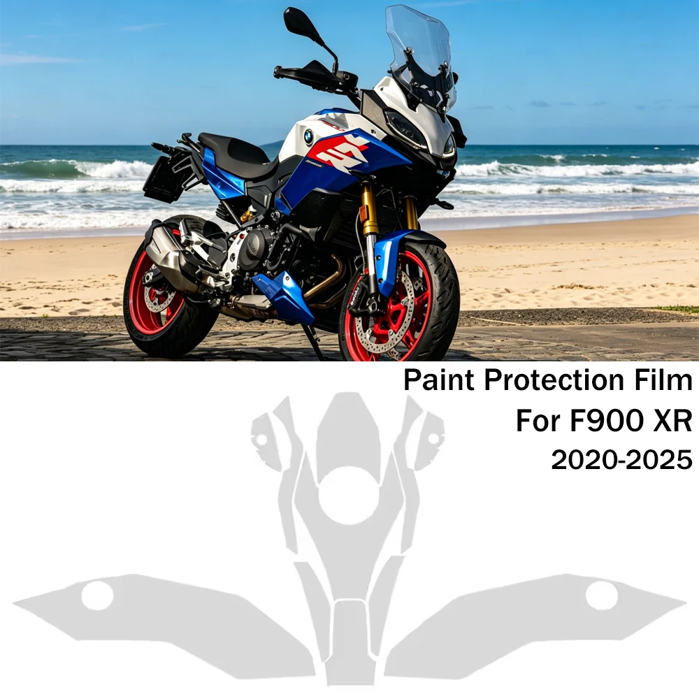 For BMW F 900XR F900XR F 900 XR 2020-2025 PPF TPU Motorcycle Paint Protection Film Self-Healing Scratch Resistant Anti-Yellowing