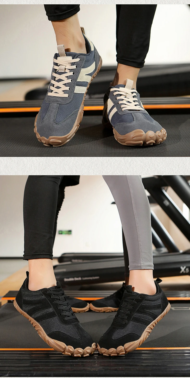 2026 Neue Barfußschuhe mit breiter Zehenbox für Herren und Damen – Zero Drop Minimalistische Sneaker im Retro-Stil für Outdoor, rutschfeste Wanderschuhe, Freizeitsneaker – Detail 20