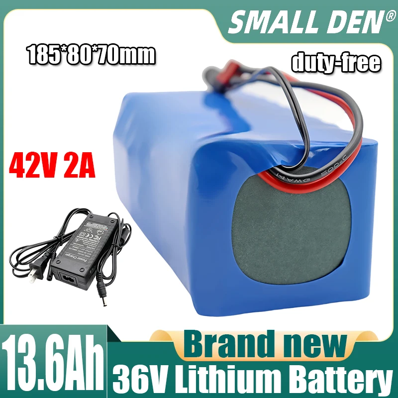 36V 13.6 Ah 18650 lithium-batterie pack 10S4P 500W motor Hohe kapazität 42V Elektrische fahrrad roller ersatzteile batterie Mit