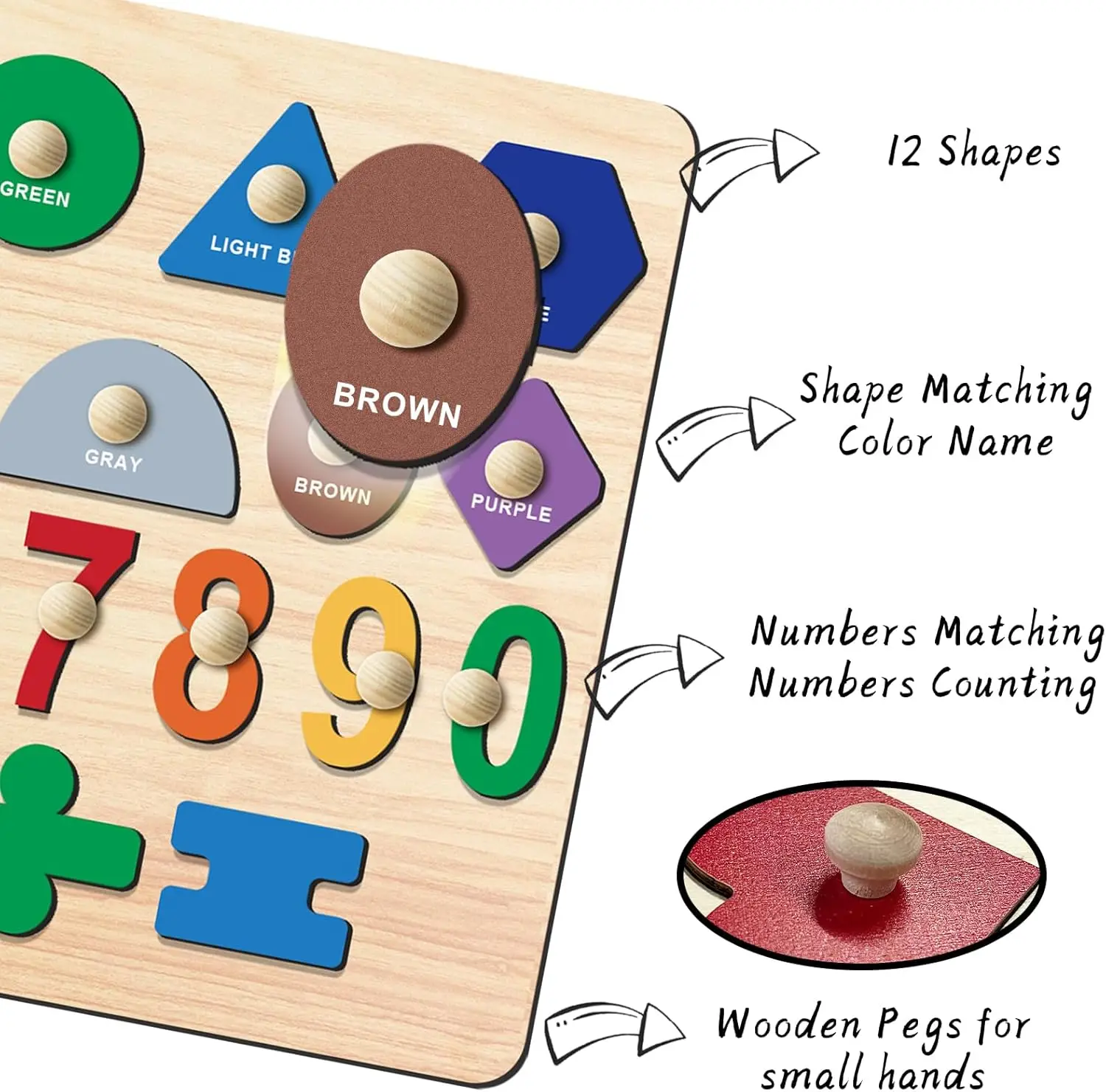 Puzzle de chiffres et de couleurs : cadeau parfait pour les enfants en toute occasion