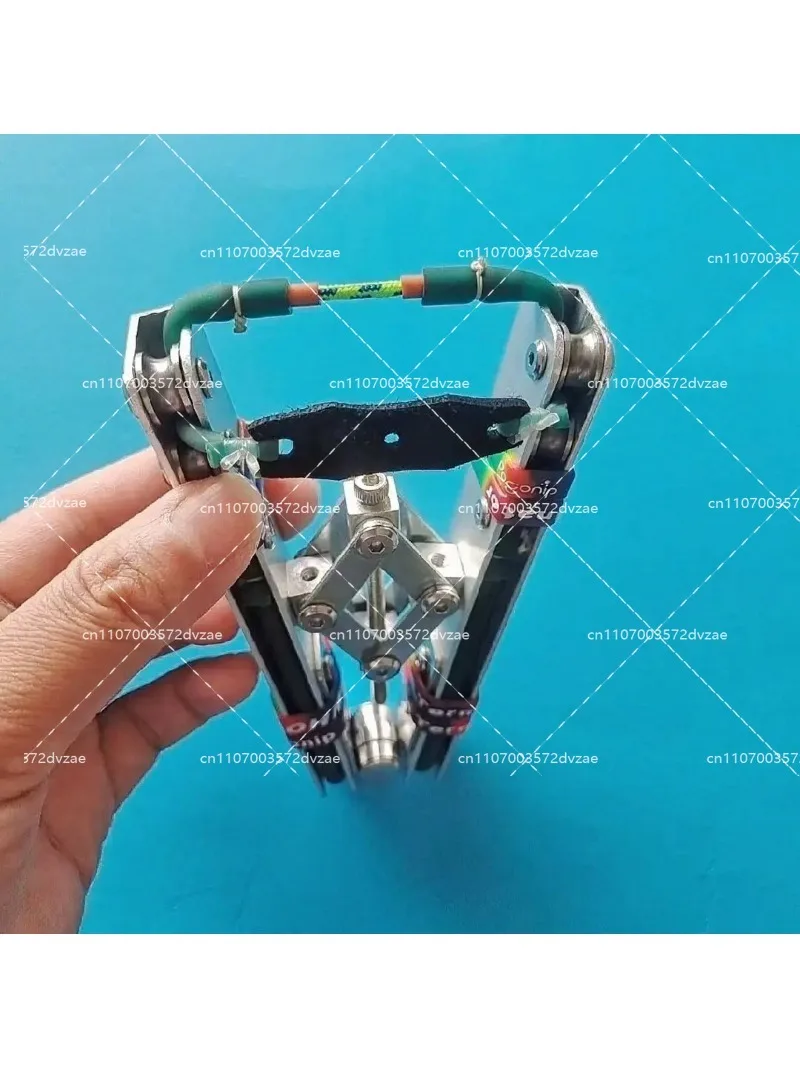 All Metal Steel Ball Archery Slingshot Eight Pulley Dual Purpose with Adjustable Door Size