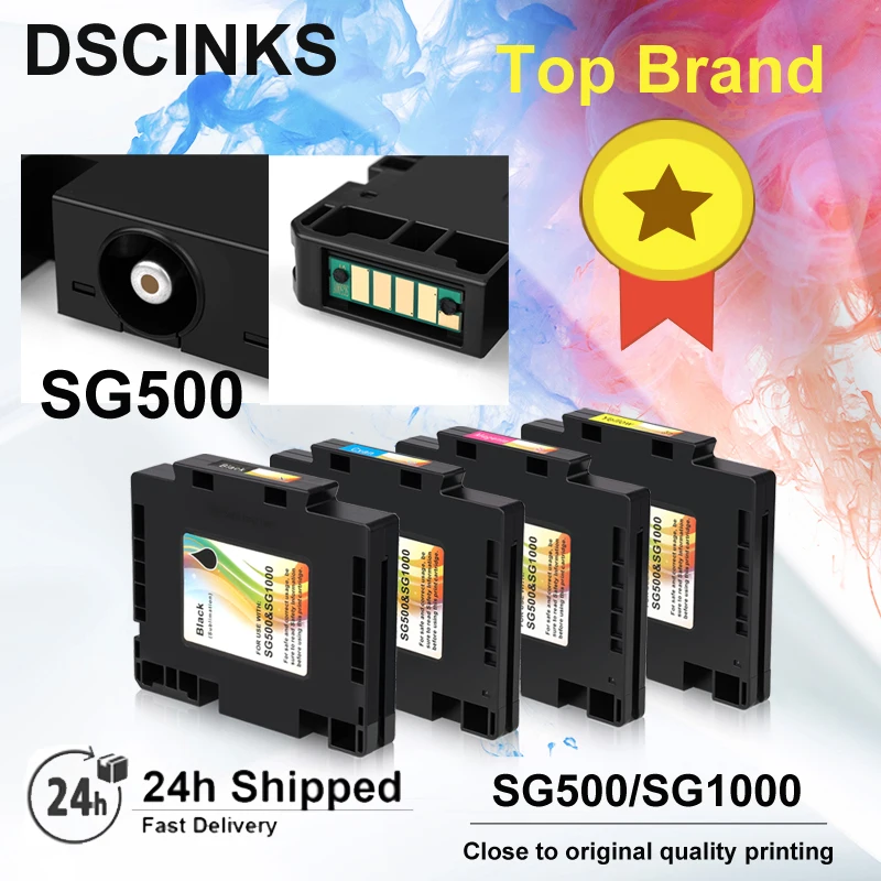 

For SAWGRASS SG500 SG1000 Ink Cartridge No Serial Number with New Updated Chip and Subliamtion Ink Plug And Play