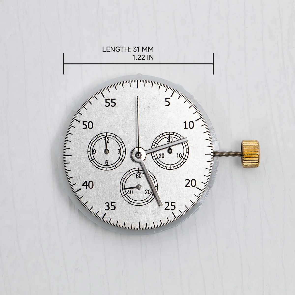 7750 Movement chronograph mechanical Dandong movement clone modified watch movement ETA 7750 Movements High Accuracy Clone