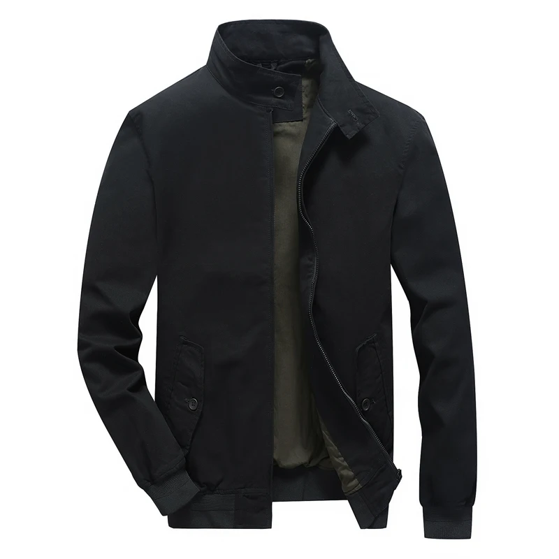 

TRAF Autumn And Winter Cargo Jacket Fashion Trend Men's Casual Coat Korean Version Cold And Warm Military Wash Men's Wear