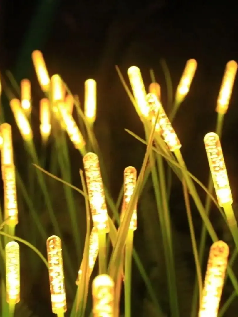 1PC LED solaire roseau jardin lumières extérieur étanche Plug-in piquet lumières paysage décoration lampe pour étang Patio cour voie