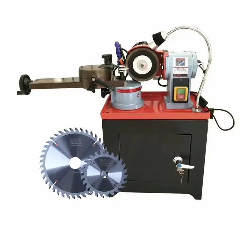 Automatic rotating alloy steel saw blade grinding small manual circular saw grinding precision sharpener