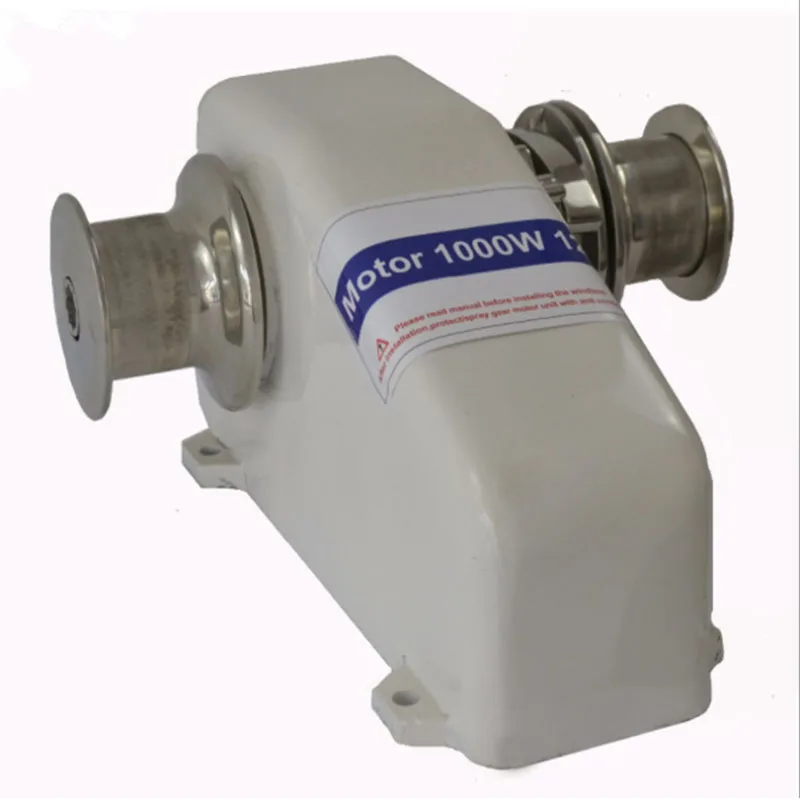 Stainless Steel Boat Capstan Electric Winch 12V 24V Remote Anchor Windlass Motor