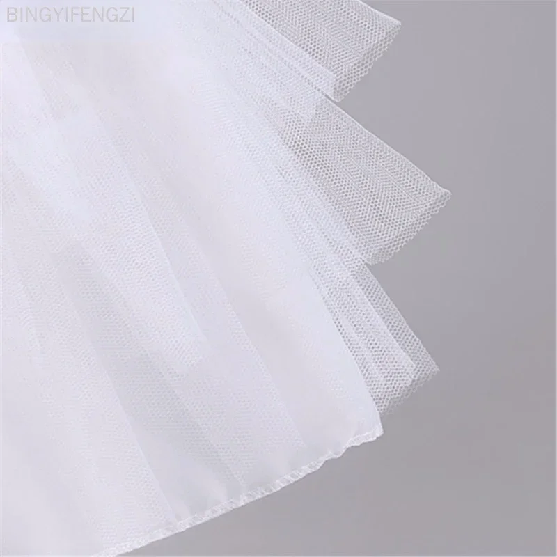 New Children Petticoats for Formal/flower Girl Dress 3 Layers Hoopless Short Crinoline Little Girls/kids/child Underskirt Origin