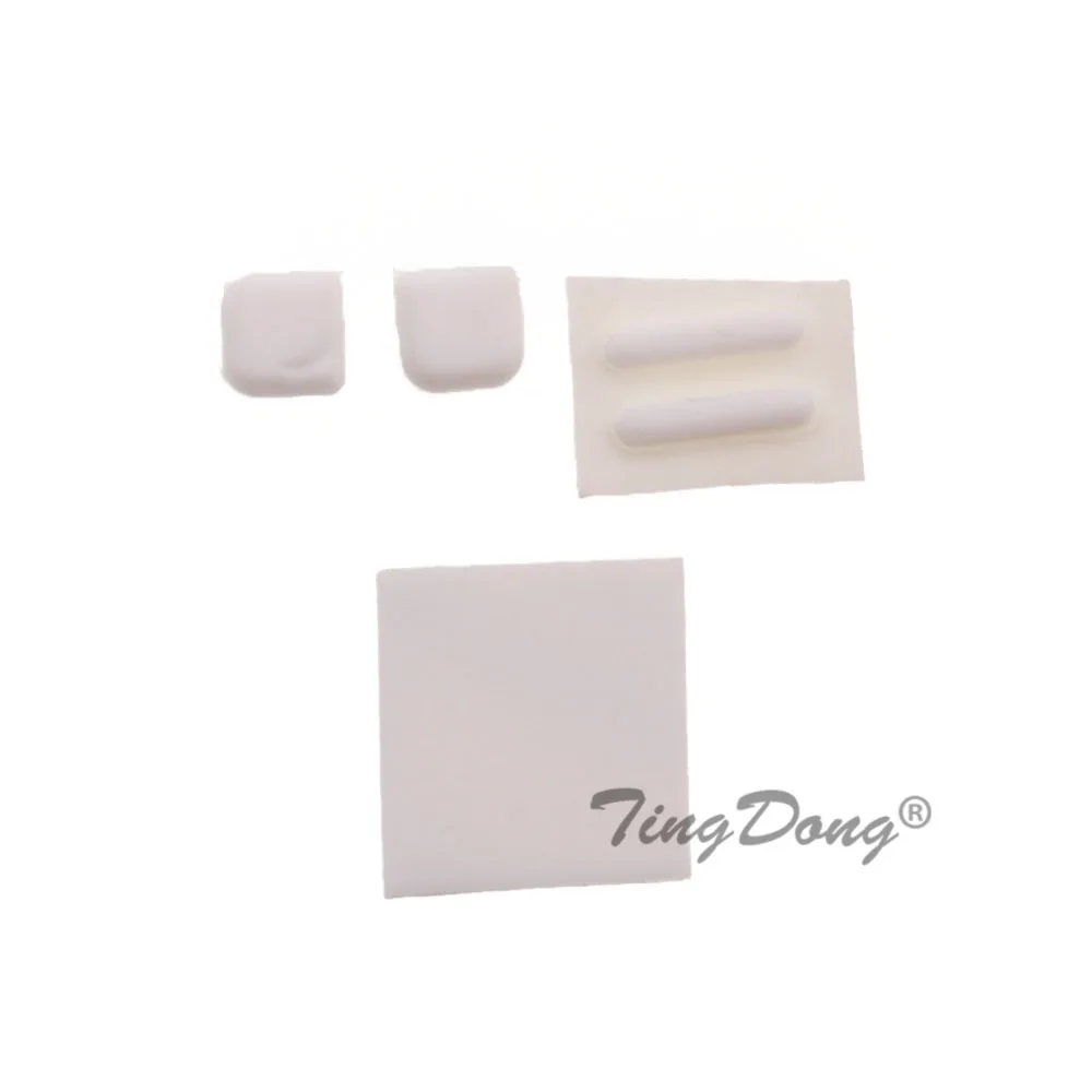 TingDong Optional Screw Feet Cover for Nintend DS Lite for NDSL Game Console Screw Feet Cover Rubber Pad