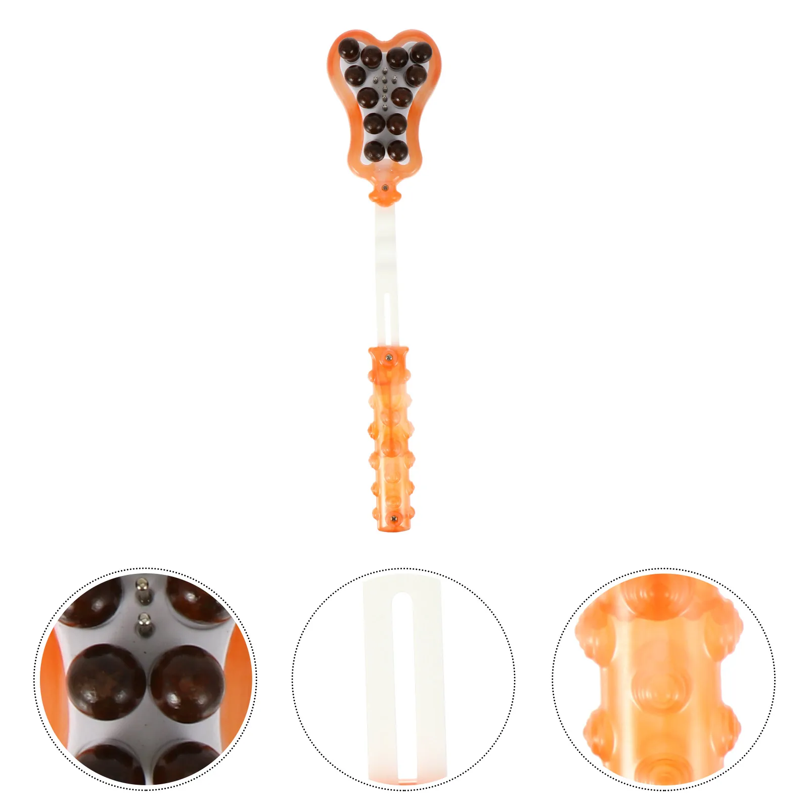

Wooden Massage Stick Durable Safe Material Portable Massager Blood Circulation Immune System Relief Hips Legs Head Neck Waist