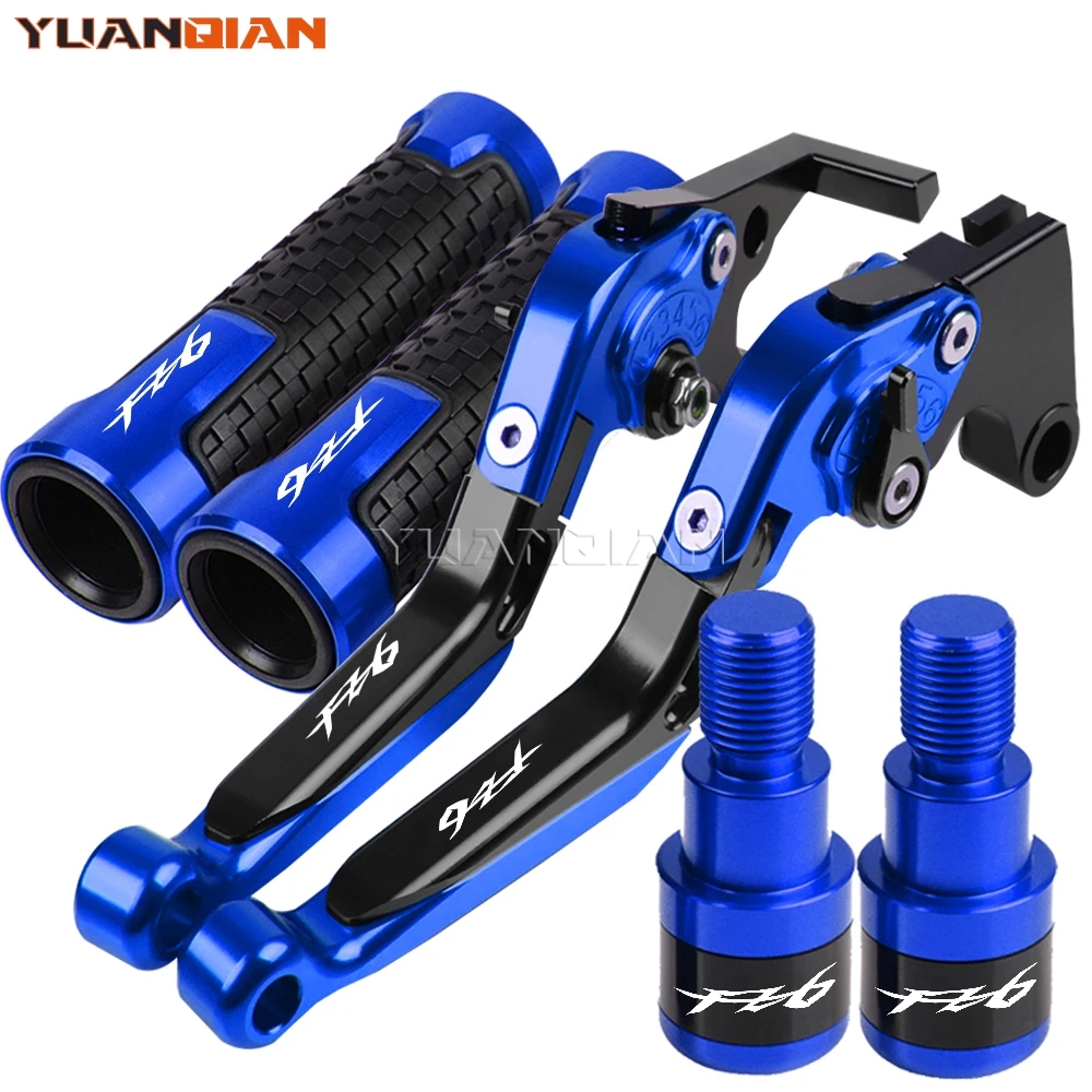 

For Yamaha FZ6 FAZER Fz-6 Fazer 2004 2005 2006 2007 2008 2009 2010 Motorcycle Clutch Brake Levers Handlebar Grips Hand Bar End