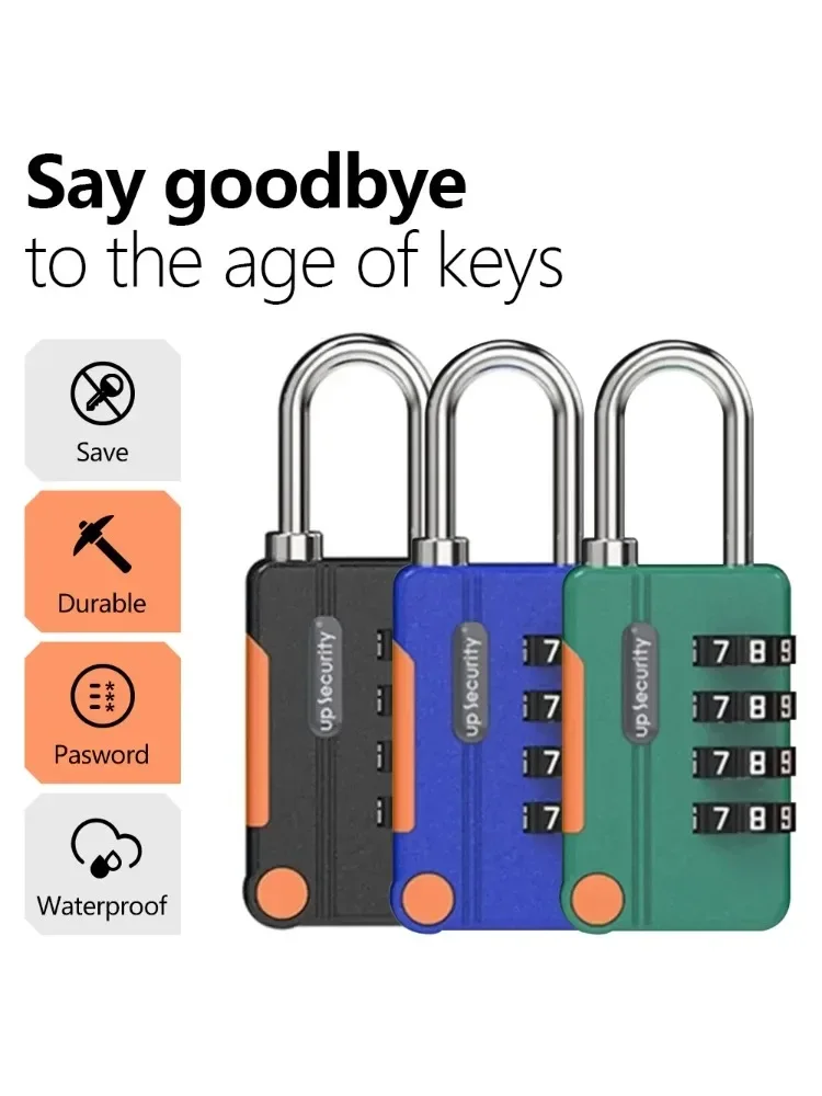 Cadeado de combinação de código de 4 dígitos para bagagem de viagem para bloqueio de case lock de