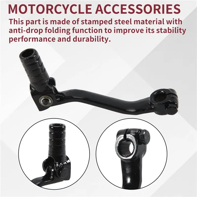 AU16-Shift Lever Shifter Folding Lever For KAYO T2 T4 T6 Honda XR230 CB CRF230 ATV Motorcycle Shift Lever Folding Lever Accessor