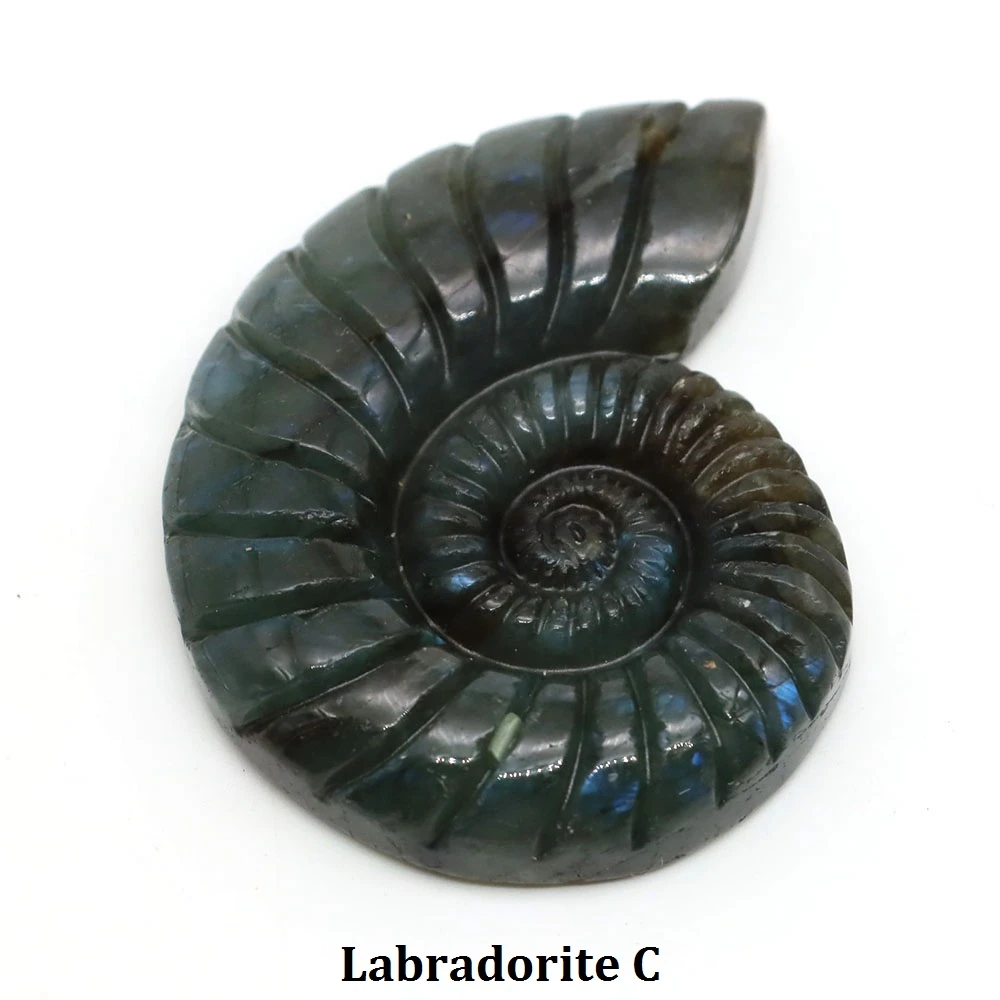 Naturstein Löwenkopf-Anhänger Labradorit Obsidian Tigerauge Geschnitzter Edelstein für Schmuckherstellung DIY Halsketten-Zubehör – Detail 12